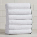 Cotton Border-Stitched 6-Piece Towel Set - Valery Collection by Great Bay Home