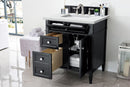 James Martin Brittany 30" Single Bathroom Vanity, Black Onyx