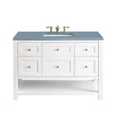James Martin Breckenridge 48" Single Bathroom Vanity, Bright White