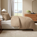 100% Cotton Honeycomb Waffle Duvet Set - Mattea Collection by Great Bay Home