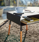 Storage Table - Tall (23" H)  - Steel + Wood