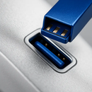 USB 3.0 Hub Aluminum Expansion Dock with Four Ports by LJGDeals