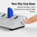 USB 3.0 Hub Aluminum Expansion Dock with Four Ports by LJGDeals