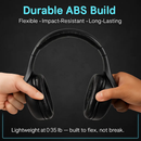 Wireless RF Headphones Over-Ear Headset for TV & Gaming by LJGDeals