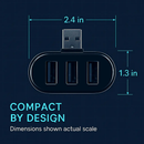 3 Port USB Hub for Easy, Flexible Desktop Expansion by LJGDeals