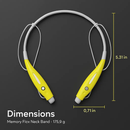 KOCASO Wireless Sports Stereo Hands Free Headset for Phone and Tablet by LJGDeals
