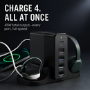 USB Fast Charger 6-Port Multi-Device Station by LJGDeals