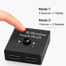 HDMI Bidirectional Splitter Switcher for Two-in-One by LJGDeals