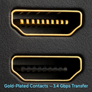 Bi-directional HDMI Switcher - 2-in/1-out or 1-in/2-out by LJGDeals