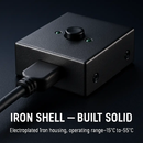 Bi-directional HDMI Switcher - 2-in/1-out or 1-in/2-out by LJGDeals