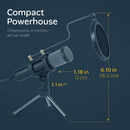Condenser Microphone for Studio Recording and Podcasting by LJGDeals