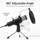 Condenser Microphone for Studio Recording and Podcasting by LJGDeals