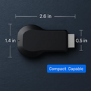 1080P Wireless Display Adapter Miracast Dongle for Android IOS TV Streaming Media Player by LJGDeals