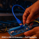 PCI Express Riser Adapter for GPUs with USB Enabled by LJGDeals
