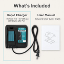 Charger Replacement with LCD Display & USB Port by LJGDeals