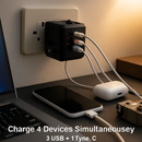 Universal Travel Power Adapter with 4 USB Ports by LJGDeals