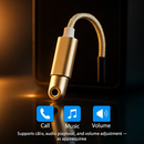 USB-C to 3.5mm Audio Adapter for Headphones by LJGDeals