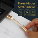 USB-C to 3.5mm Audio Adapter for Headphones by LJGDeals