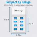 USB Charging Station Hub for Phones and Tablets