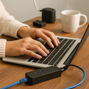 3-Port USB 3.0 Hub for Portable Connectivity by LJGDeals
