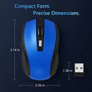2.4G Wireless Gaming Mouse Optical Mice w/ Receiver 3 Adjustable DPI 6 Buttons For PC Laptop Computer Macbook by LJGDeals