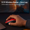 2.4G Wireless Gaming Mouse Optical Mice w/ Receiver 3 Adjustable DPI 6 Buttons For PC Laptop Computer Macbook by LJGDeals
