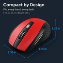 2.4G Wireless Gaming Mouse Optical Mice w/ Receiver 3 Adjustable DPI 6 Buttons For PC Laptop Computer Macbook by LJGDeals
