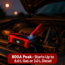 Car Jump Starter Booster with LCD Screen by LJGDeals