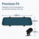 Car Dash Camera with Front & Rear Dual Lens by LJGDeals
