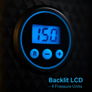 Tire Inflator with LCD Display for Quick Home Inflation by LJGDeals