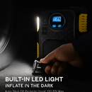 Tire Inflator with LCD Display for Quick Home Inflation by LJGDeals