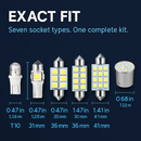 LED Interior Light Kit for Vehicles Premium Quality by LJGDeals