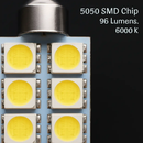 Festoon LED Interior Light Kit for Car Interiors by LJGDeals