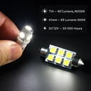 Festoon LED Interior Light Kit for Car Interiors by LJGDeals