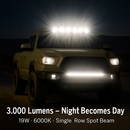 7 Inch LED Light Bar for Offroad Vehicles - Compact by LJGDeals