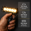 7 Inch LED Light Bar for Offroad Vehicles - Compact by LJGDeals