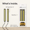 Daytime Running Lights for Cars – Fog Compatible by LJGDeals