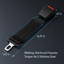 Car Seat Belt Extender for Easy Buckling by LJGDeals