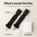 Car Seat Belt Extender for Easy Buckling by LJGDeals