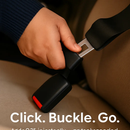 Car Seat Belt Extender 9in for Booster Seats by LJGDeals