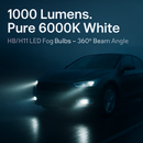 LED Fog Light Bulb for Cars Dual Pack High-Quality by LJGDeals