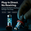 LED Fog Light Bulb for Cars Dual Pack High-Quality by LJGDeals