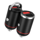 Dual Port USB Type-C Car Charger with Fast Charge by LJGDeals