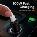Dual Port USB Type-C Car Charger with Fast Charge by LJGDeals