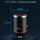 Dual Port USB Type-C Car Charger with Fast Charge by LJGDeals