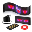 Matrix LED Car Sign with App Remote for Enhanced Visibility by LJGDeals