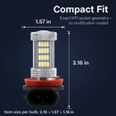 Fog Light Bulb for Vehicles - Wide 360° Coverage by LJGDeals