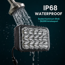 4x6in Car LED Headlights for 10-80V Vehicles by LJGDeals