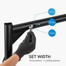 Extendable Truck Ladder Rack for Pickup Trucks by LJGDeals
