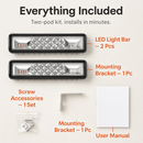6-Inch LED Light Bar for Offroad Night Driving by LJGDeals